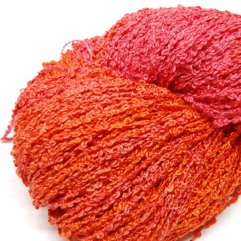 Ivy Brambles Rondure Silk Boucle - Poppies 832-101